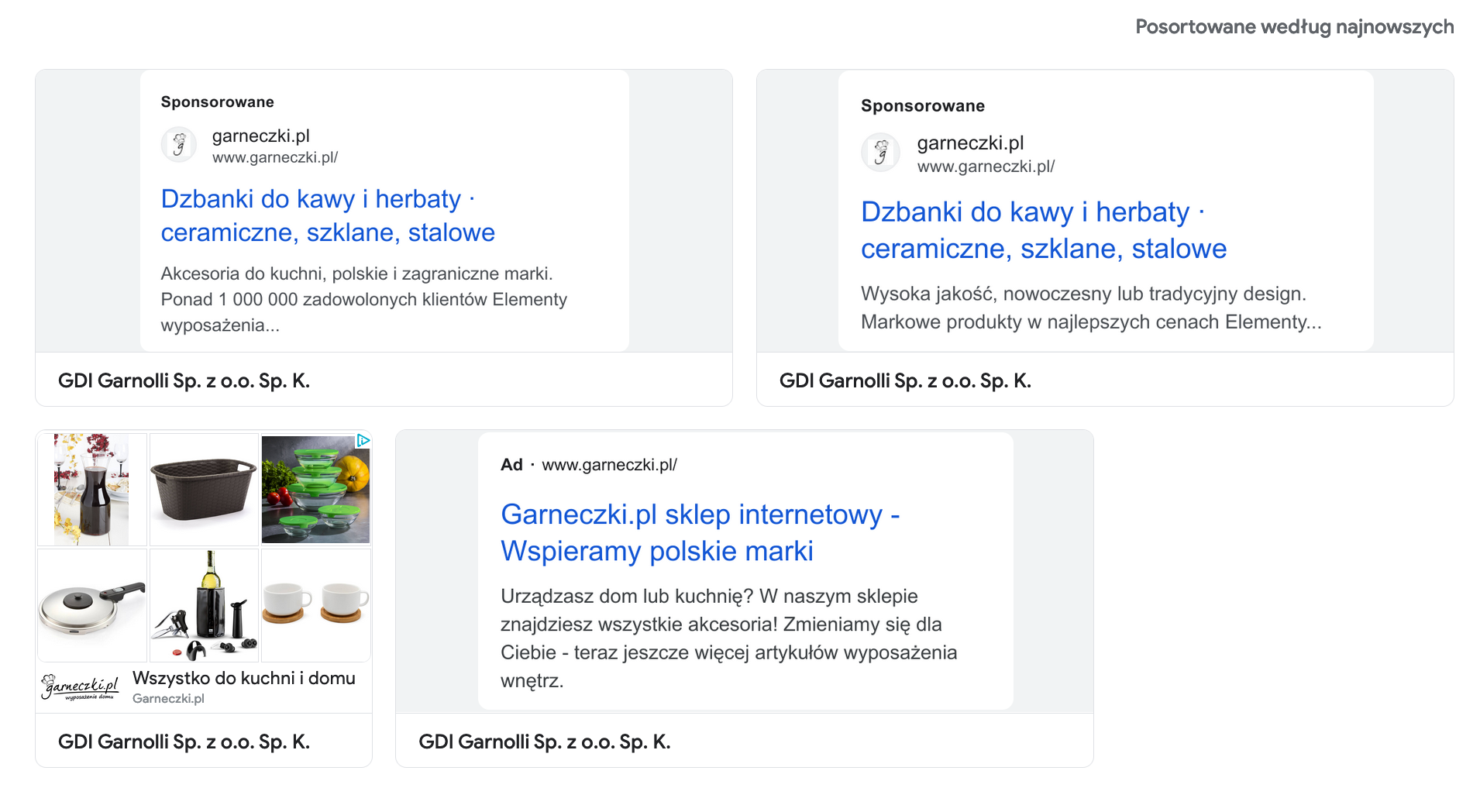 garneczki: centrum reklam google